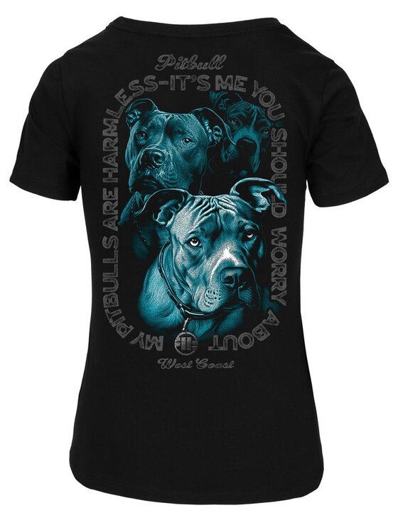 PITBULL PITBULL T-Shirt PROTECTOR Czarny Regular Fit