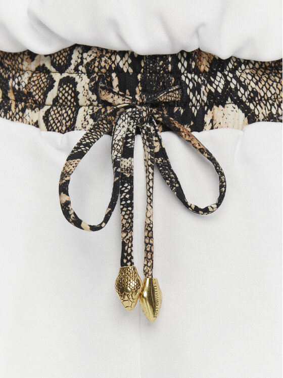 Just Cavalli Just Cavalli Spordišortsid 78PADE01 Valge Regular Fit