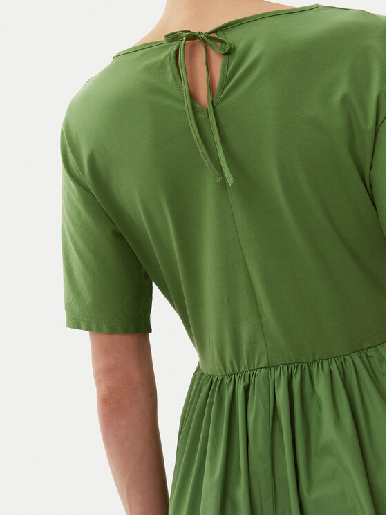 Weekend Max Mara Weekend Max Mara Každodenné šaty Brozno 2515621082 Zelená Relaxed Fit