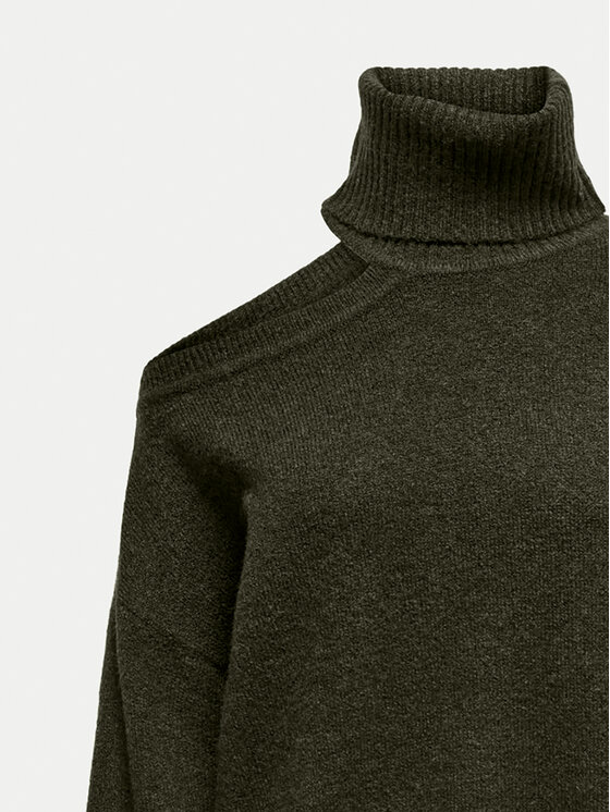 JDY JDY Rollkragenpullover Debbie 15339501 Grün Regular Fit