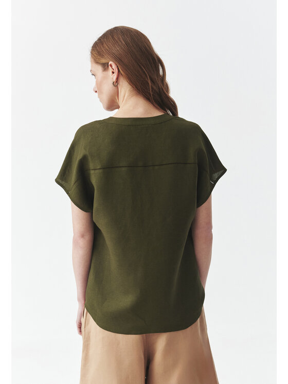 TATUUM TATUUM Halenka SARAKINO Khaki Loose Fit