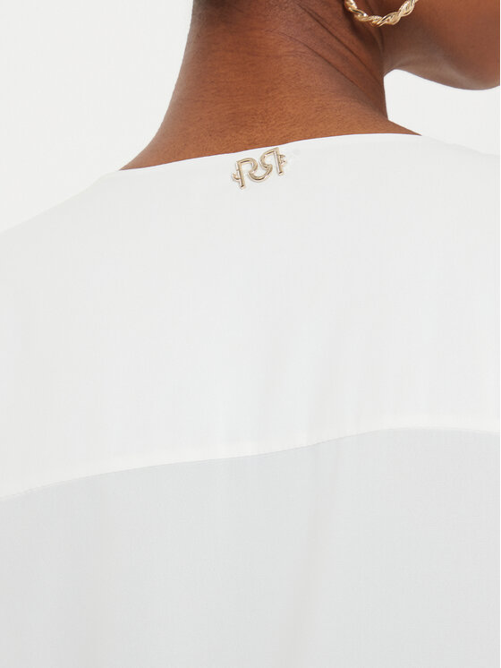 Rinascimento Rinascimento Bluse CFC0120494003 Écru Regular Fit