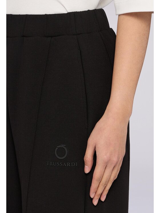 Trussardi Trussardi Pantaloni di tessuto P8056000014N033 Nero Regular Fit