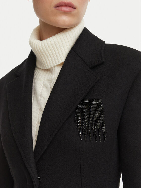 HUGO HUGO Villane mantel Mistro 50569566 Must Regular Fit