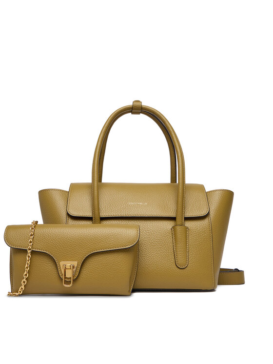 Coccinelle Coccinelle Torbica T8A Coccinelledouble Beat E1 T8A 18 02 01 Zelena