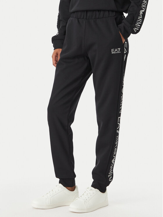 EA7 Emporio Armani EA7 Emporio Armani Tepláková súprava 7W000789 AF18880 MC026 Čierna Regular Fit