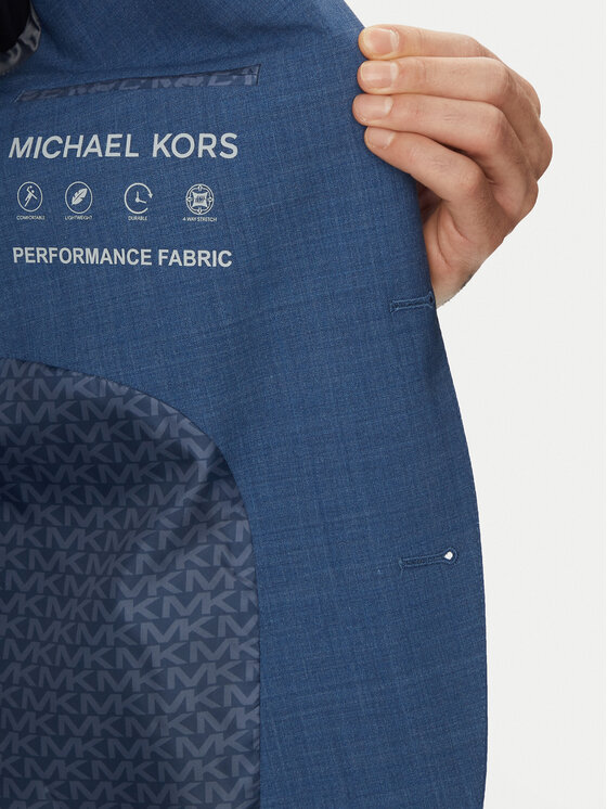 Michael Kors Michael Kors Marynarka MK0SB01025 Niebieski Slim Fit