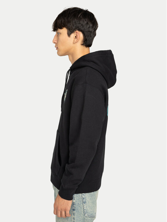 Element Element Μπλούζα Paint Brush ELYSF00310 Μαύρο Relaxed Fit