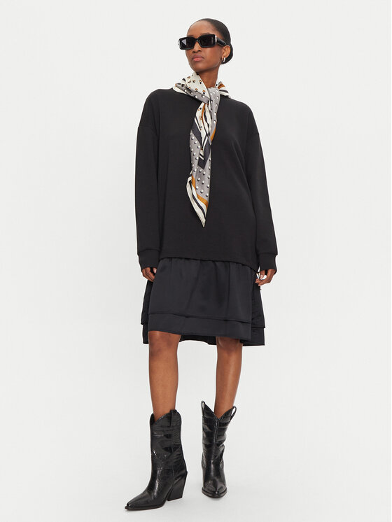 JOOP! JOOP! Трикотажна сукня 58 JW234JE337 30040475 Чорний Regular Fit