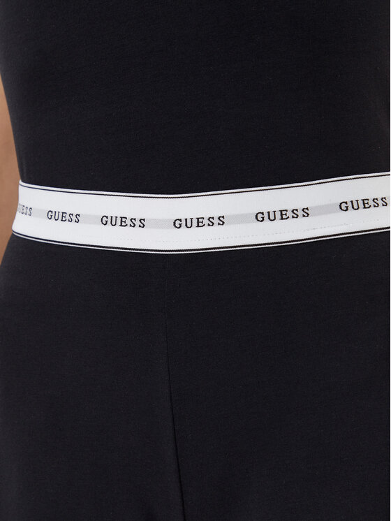 Guess Guess Piżama O5GX13 KBBU1 Czarny Regular Fit