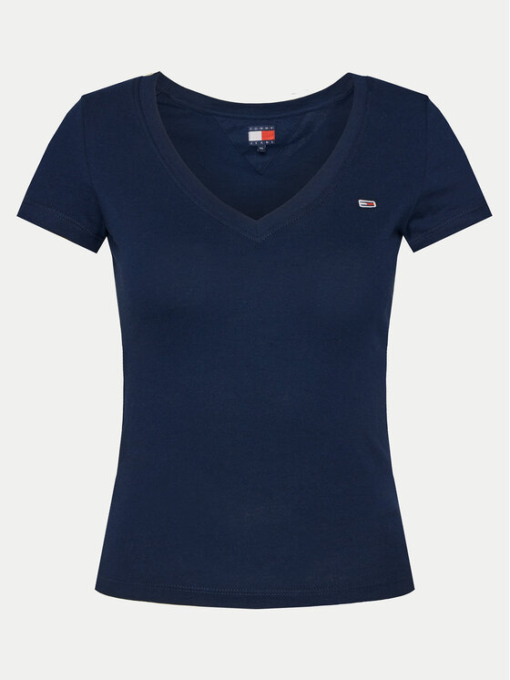 Tommy Jeans Tommy Jeans Σετ 2 T-Shirts DW0DW21367 Έγχρωμο Slim Fit