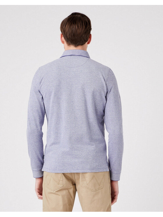 Wrangler Wrangler T-shirt REFINED POLO Blu Regular Fit
