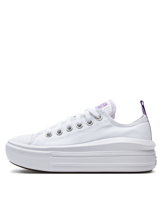 Converse Converse Tenisice Chuck Taylor All Star Move Color Pop Platform 271717C Bijela