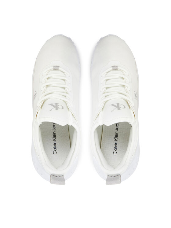 Calvin Klein Jeans Calvin Klein Jeans Snīkeri Eva Runner Low Lace Mix In YW0YW01759 Balts