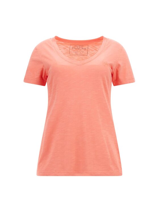Guess Guess T-Shirt 162083 Ροζ Classic Fit