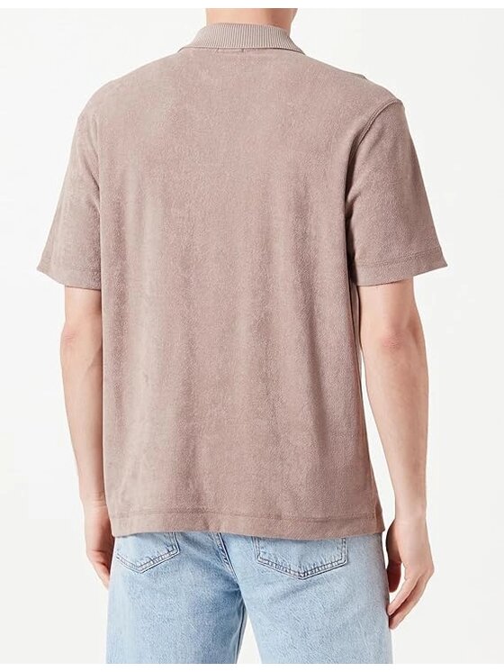 BOSS BOSS Polo 50511083-246 Brązowy Relaxed Fit