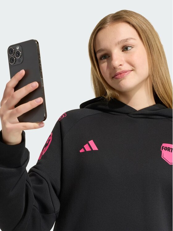 adidas adidas Bluza 168795 Czarny Loose Fit