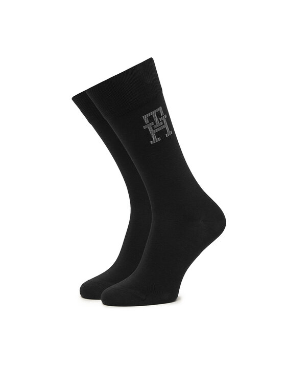 Tommy Hilfiger Tommy Hilfiger Duge čarape 701241159 Crna