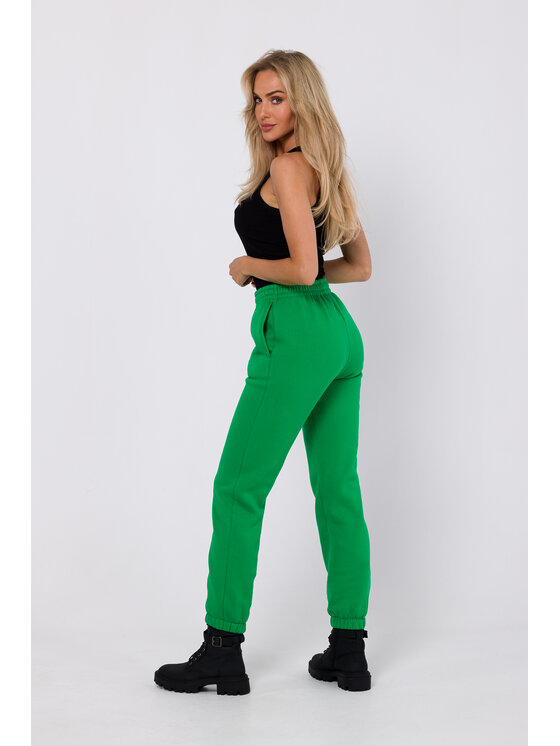 Made of Emotion Made of Emotion Pantaloni da tuta M760 Verde Modern Fit