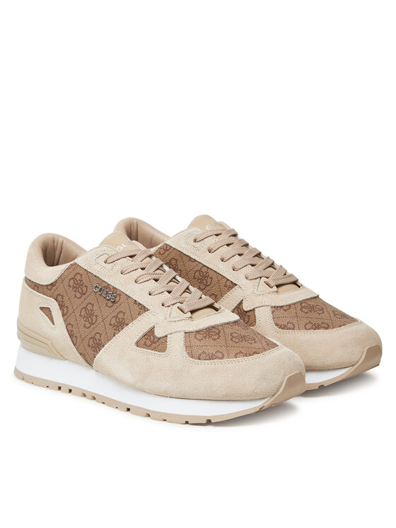 Guess Guess Sneakersy FMTTRE ELL12 Béžová