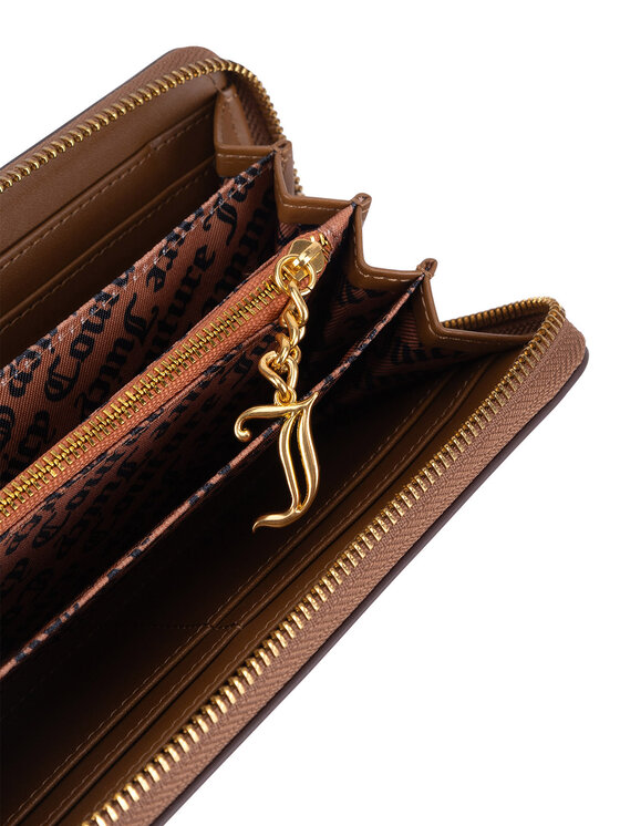 Juicy Couture Juicy Couture Μεγάλο Πορτοφόλι Γυναικείο BIJXT8652WVP Καφέ