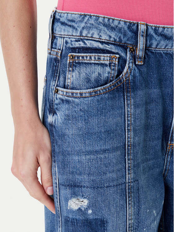 Guess Guess Traperice W5YG69 D5R01 Plava Tapered Fit