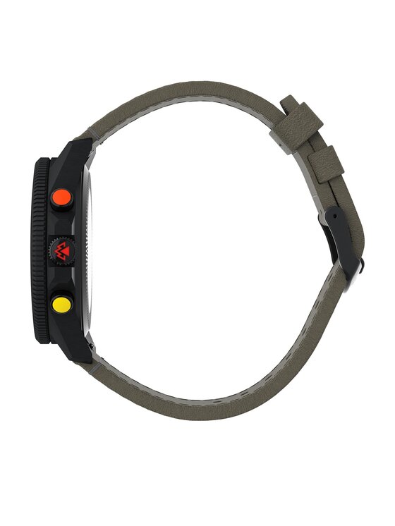 Timex Timex Ρολόι Tide-Temp-Compass 43mm Eco-Friendly Strap TW2V21800 Μαύρο