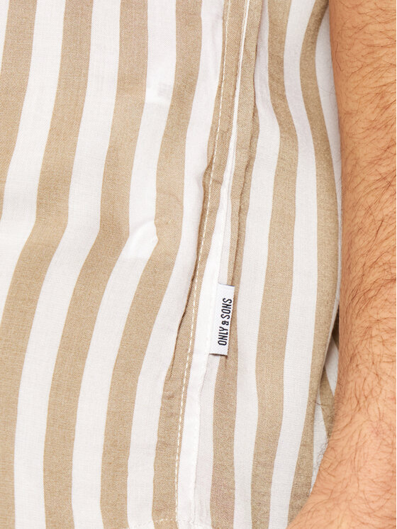 Only & Sons Only & Sons Πουκάμισο Wayne 22013267 Καφέ Regular Fit