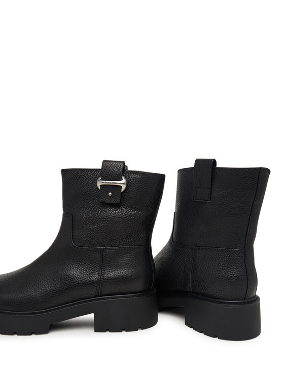 Calvin Klein Calvin Klein Stiefeletten Chunky Ankle Boot Lth Hdw HW0HW03202 Schwarz