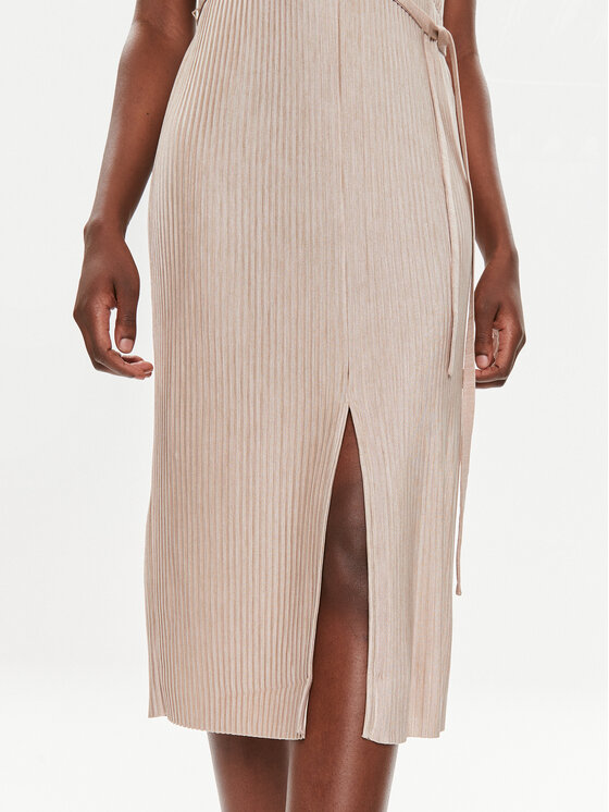 BOSS BOSS Abito da cocktail Emaura 50521881 Beige Regular Fit