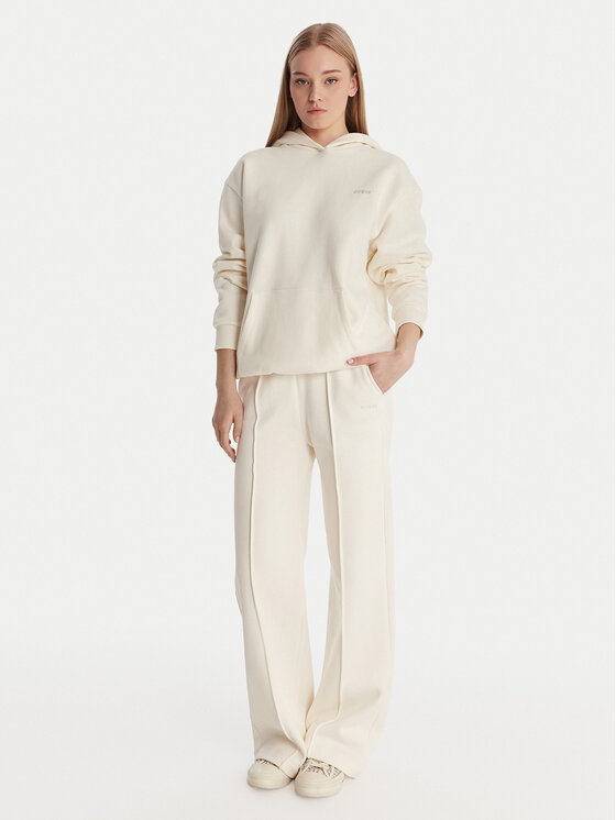 Guess Guess Pantaloni da tuta V6RB17 K9V31 Écru Regular Fit
