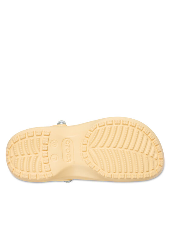 Crocs Crocs Šľapky Classic Platform Pearl Clog 211231 Zlatá