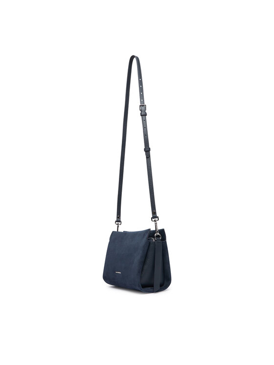Coccinelle Coccinelle Torebka P6P Boheme Suede Bimaterial E1 P6P 58 01 01 Granatowy