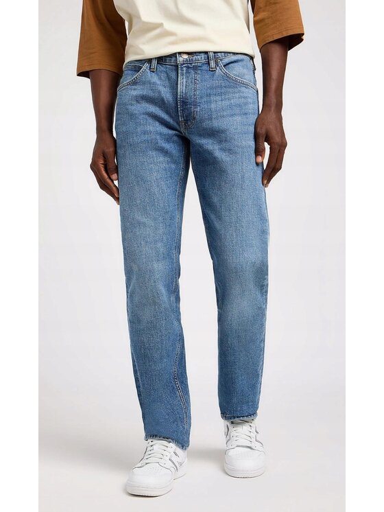 Lee Lee Jeansy Daren Zip Fly Niebieski Regular Fit