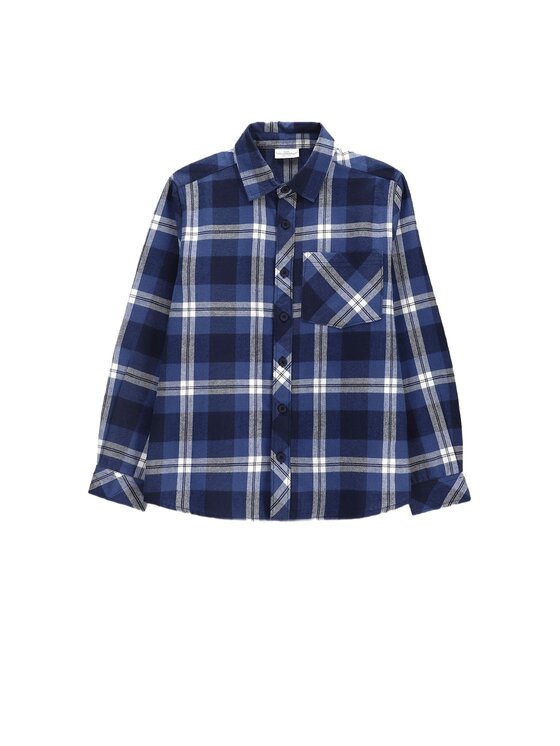 Coccodrillo Coccodrillo Koszula ZC6136101ABJ-014 Niebieski Regular Fit