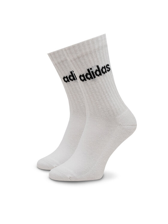 adidas adidas Kõrged unisex sokid Linear Crew Cushioned Socks 3 Pairs IC1302 Hall