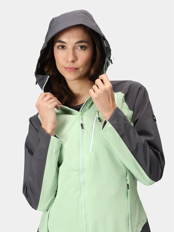 Regatta Regatta Geacă de ploaie Birchdale RWW300 Verde Regular Fit