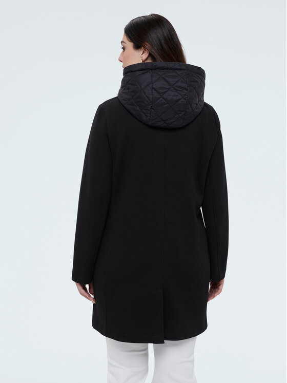 Fiorella Rubino Fiorella Rubino Cappotto invernale 0016T000366N033 Nero Regular Fit