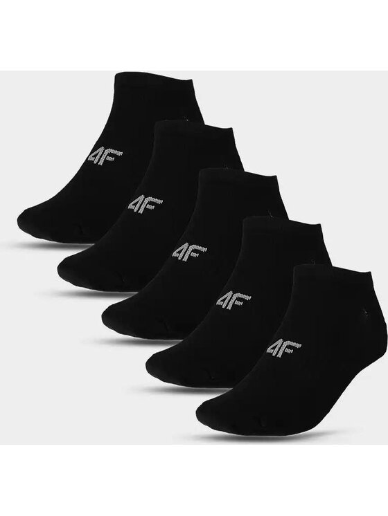 4F 4F Krátké ponožky FWMM00USOCF475-20S Černá