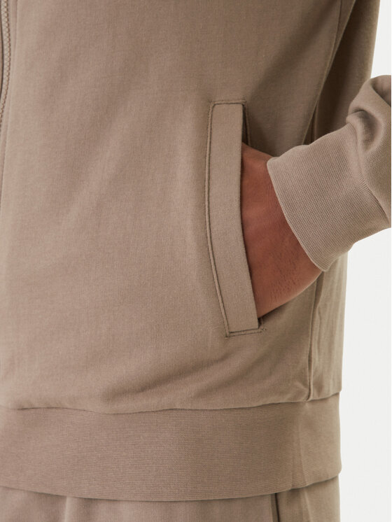 EA7 Emporio Armani EA7 Emporio Armani Felpa 8NPM33 PJVRZ Beige Regular Fit