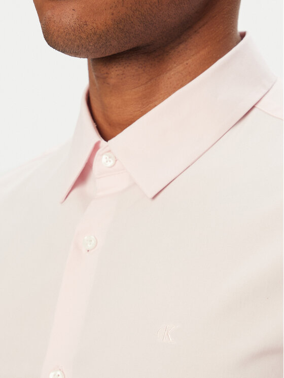 Calvin Klein Calvin Klein Särk LV04LB145G Heleроosa Slim Fit