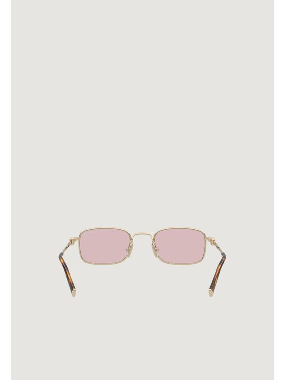 Miu Miu Miu Miu Okulary przeciwsłoneczne 0MU A53S ZVN4I0 Złoty