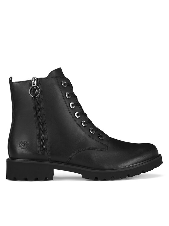 Remonte Botki D8671-01 Czarny