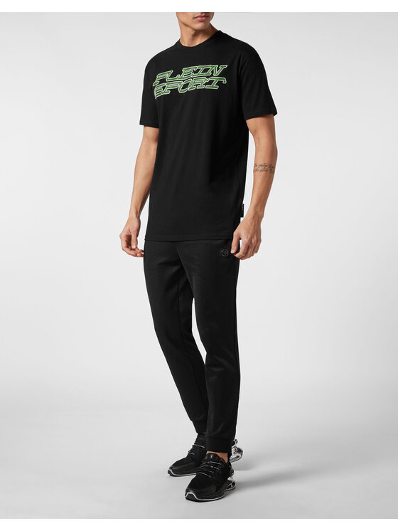 Plein Sport Plein Sport T-Shirt 2271 Czarny Regular Fit