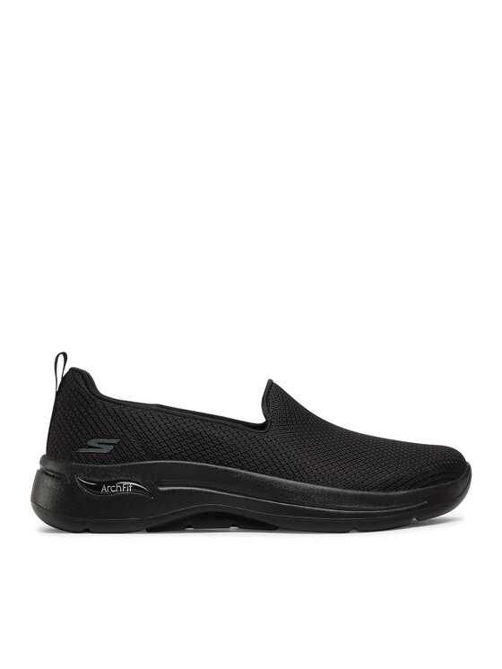 Skechers Poltopánky Go Walk Arch Fit 124401/BBK Čierna