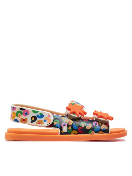 Melissa Melissa Sandale Mini Melissa Estrelar + Fabula Inf 35720 Narančasta