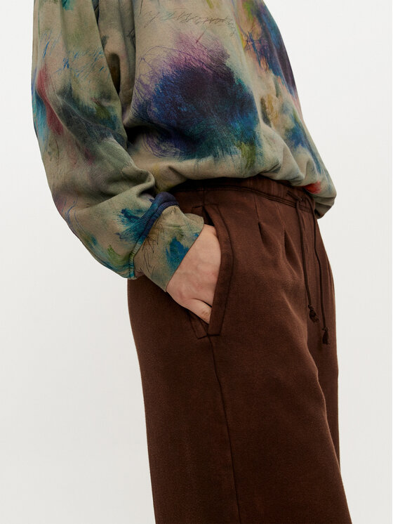 Deha Deha Spodnie dresowe C12175 Brązowy Relaxed Fit