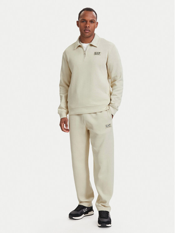 EA7 Emporio Armani EA7 Emporio Armani Pantaloni trening 7M002235 AF21822 U1079 Bej deschis Regular Fit