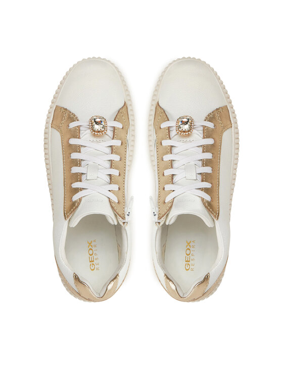 Geox Geox Sneakersy D Graisy D46XFG 046JS C1ZH6 Biały