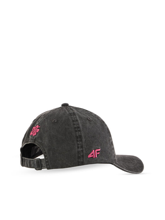 4F 4F Czapka z daszkiem SUMMER SPLASH Szary